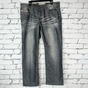 Diesel Denim Industry Division Dark Wash Jeans Made In Italy Size 38x30 Straight